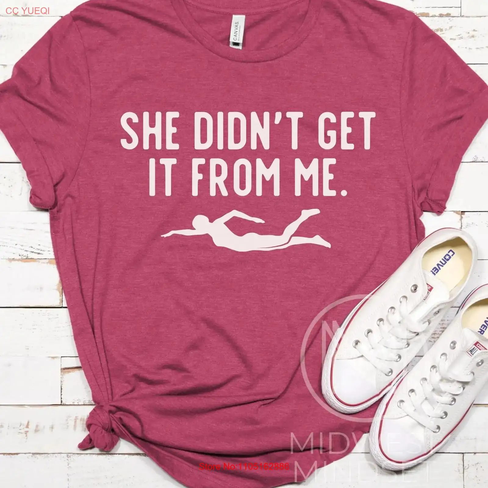 Men'S Fashion Everyday - Swim Mom T Shirt Personalized for
