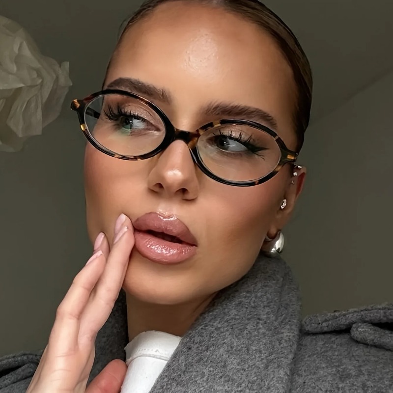 Men'S Fashion Model - Vintage Oval Sunglasses Women Luxury Brand