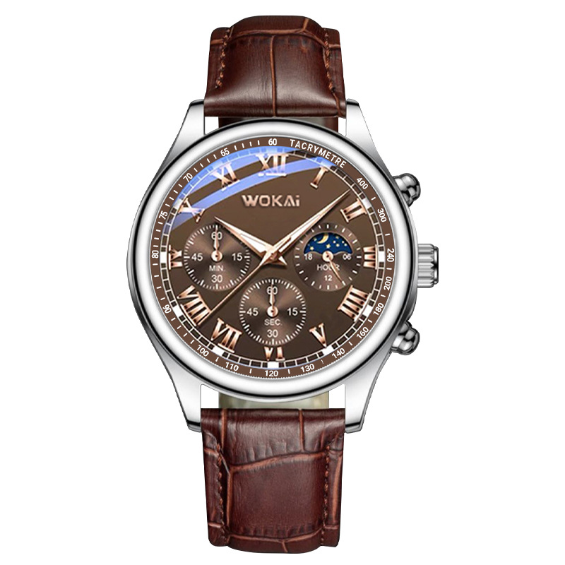 Men'S Fashion Quartz Watch Wokai - 2023 Hot Sale WOKAI Watch Men
