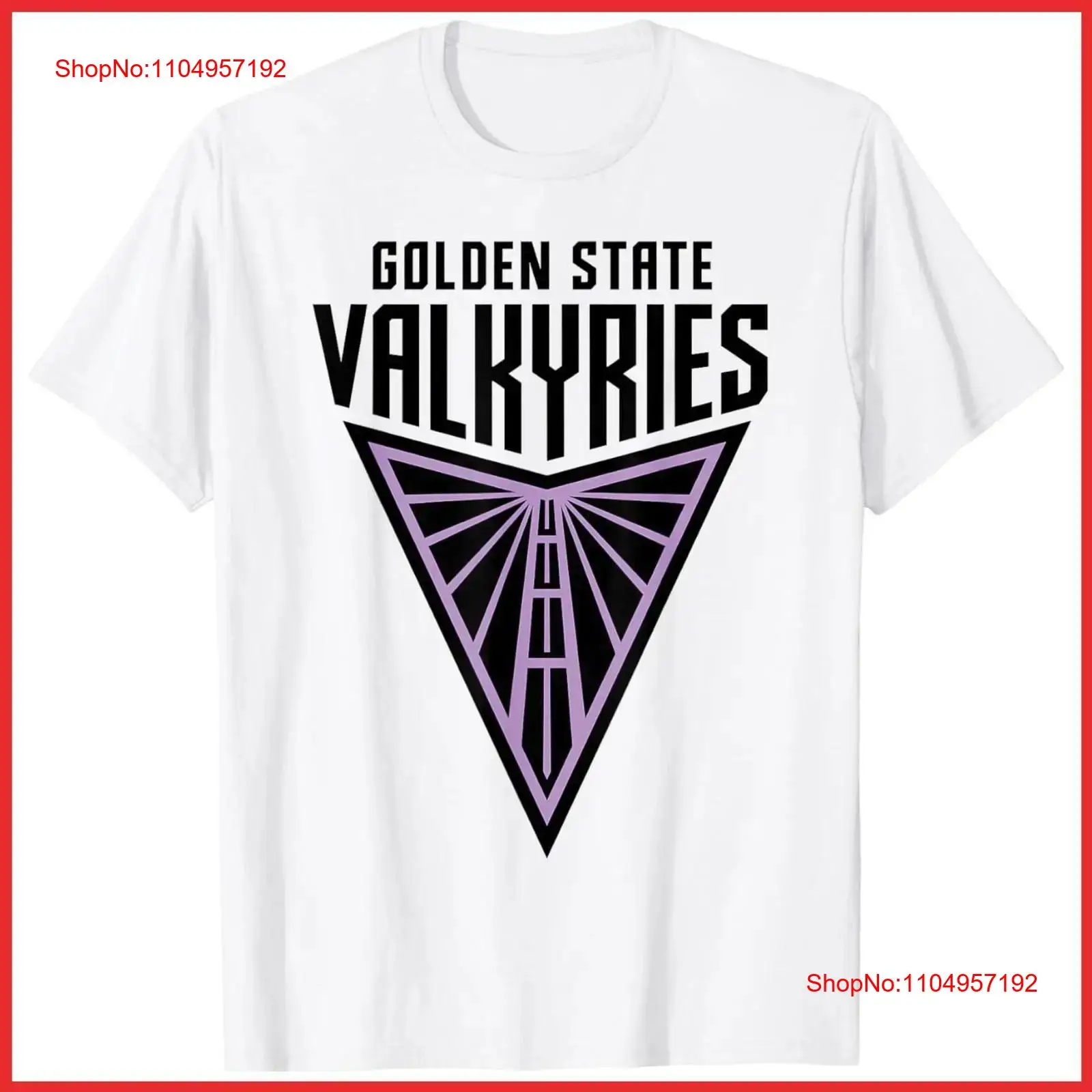 Men'S Fashion Everyday - WNBA Golden State Valkyries White Cotton