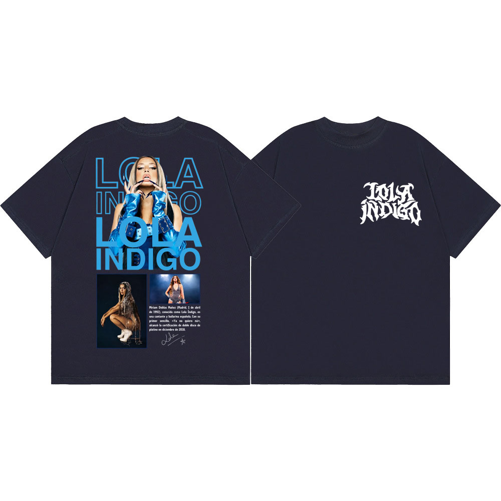 Men'S Fashion Aesthetics - Singer Lola Indigo Merch T-shirts Men