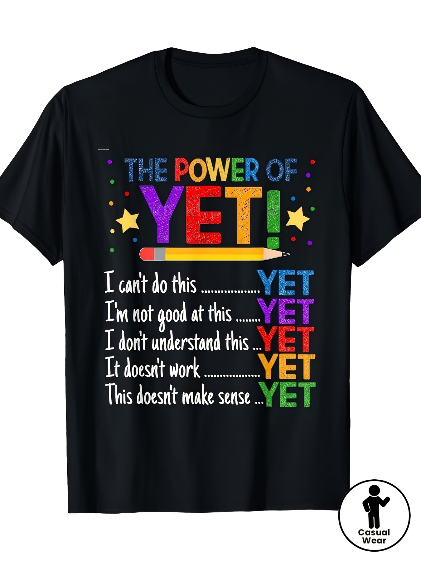 Men'S Fashion Quotes - Men's Vintage Growth Mindset Teacher T-shirt