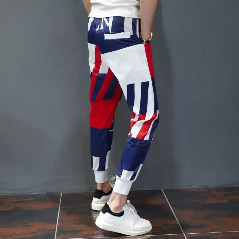 Men'S Fashion Aesthetics - Slim Fit Polyester Men's Casual Pants