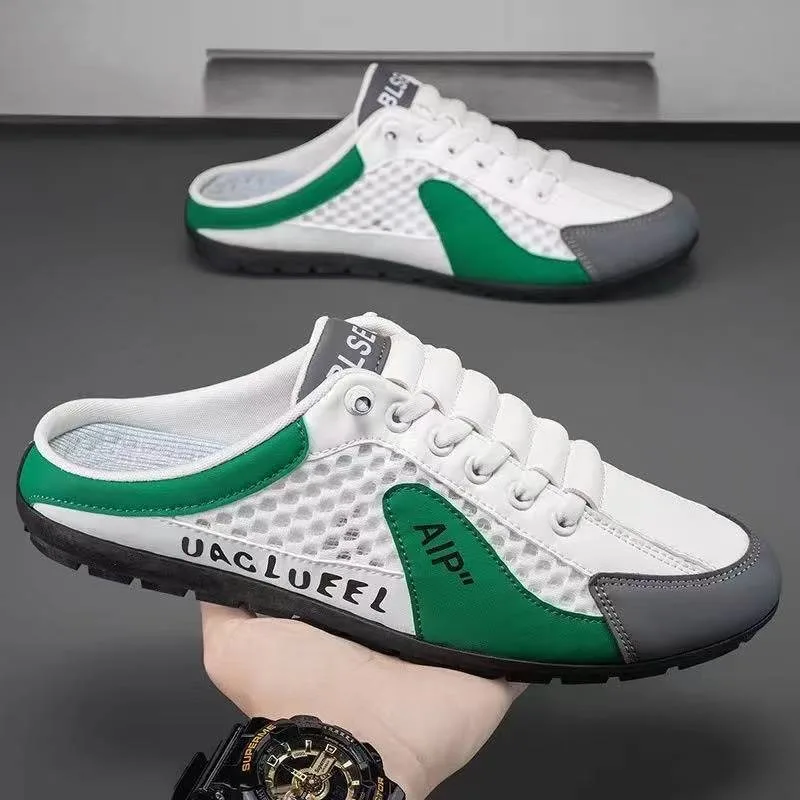 Mens Fashion Show - Men's Fashion Soft-soled Half Slippers Summer