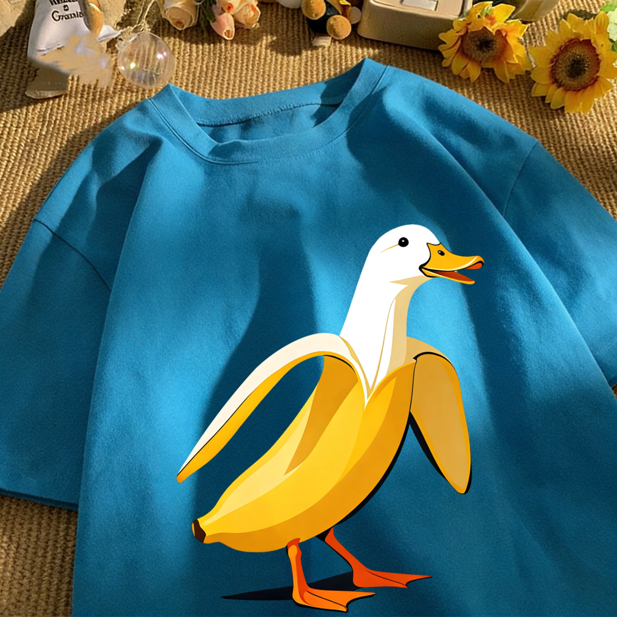 Mens Fashion Combination - The Combination Of Banana And Duck