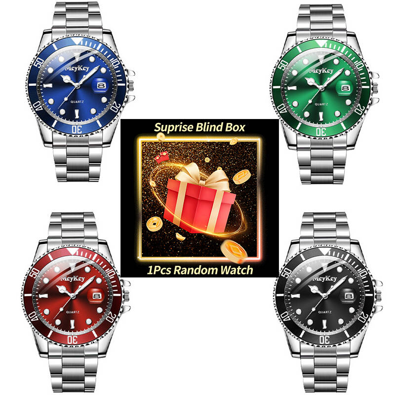 Mens Fashion Blog - 1PC Surprise Mystery Watch Blind Box-Fashion