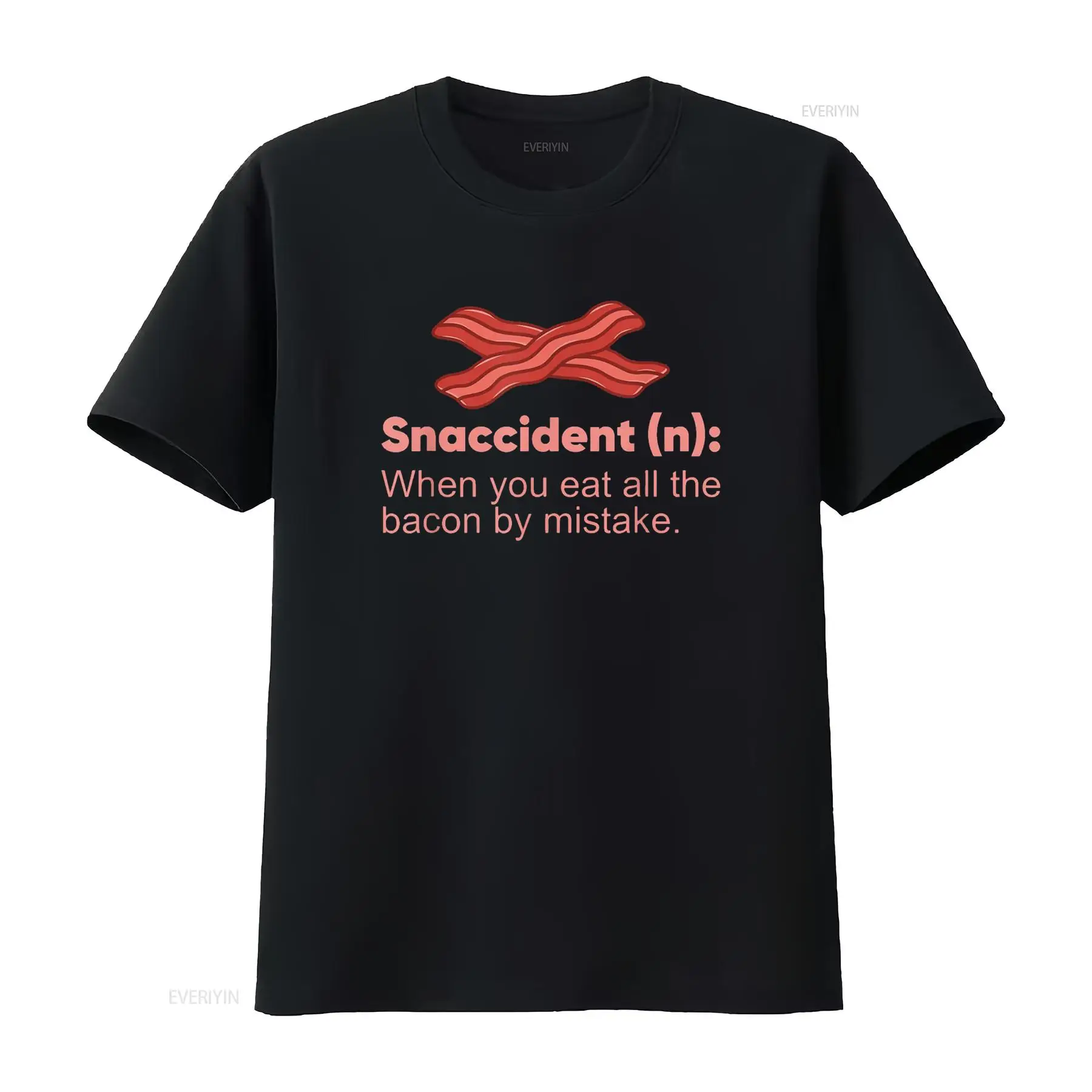 Men'S Fashion Everyday - Funny Snaccident Bacon For Lover BBQ