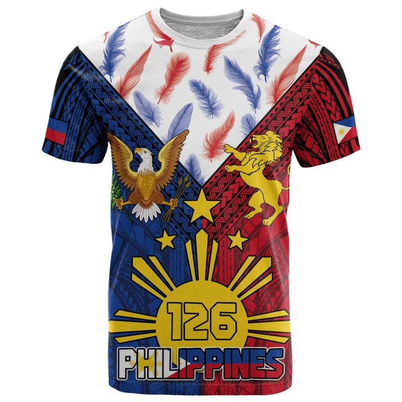 Men'S Fashion Philippines - 3D Printed Philippine Independence Day T