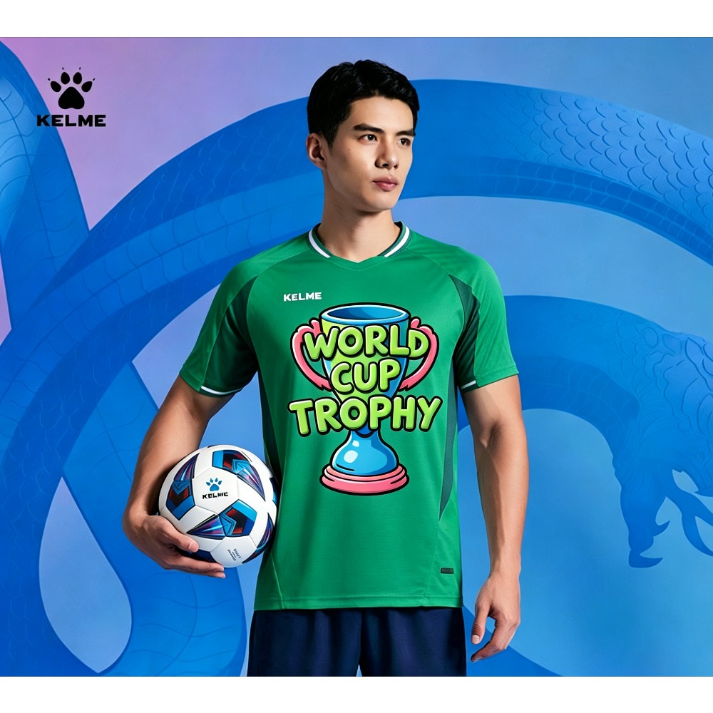 Mens Fashion Combination - KELME 2026 Summer Men’s T-Shirt: A