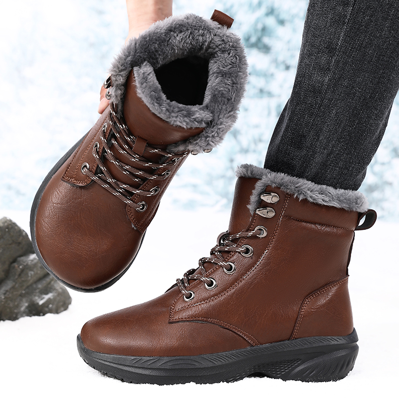 Men Winter Snow Boots for Wate - Men'S Fashion Running Shoes 评论和价格