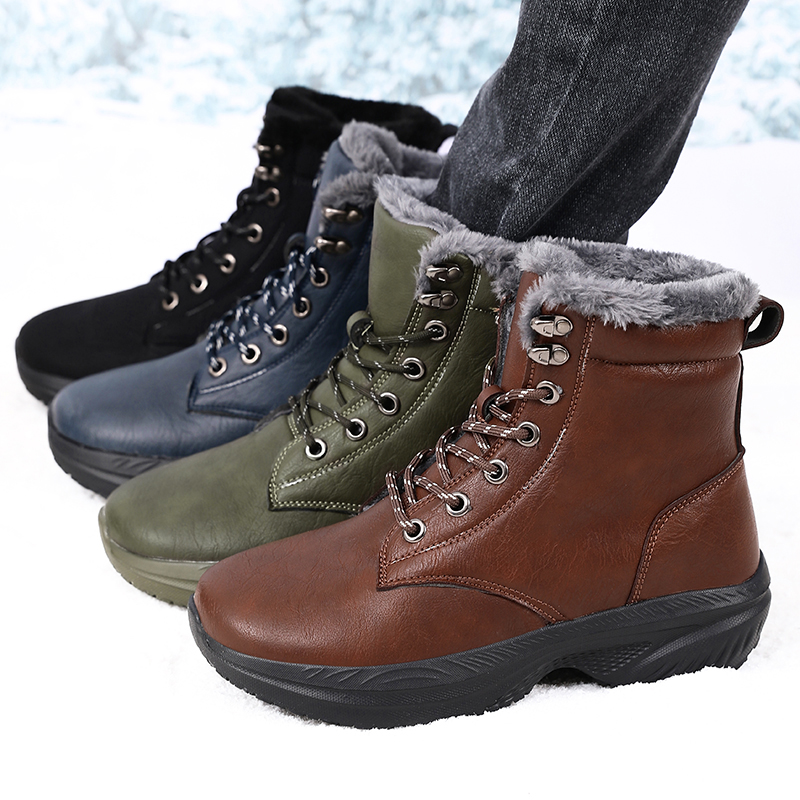Men Winter Snow Boots for Wate - Men'S Fashion Running Shoes 评论和价格