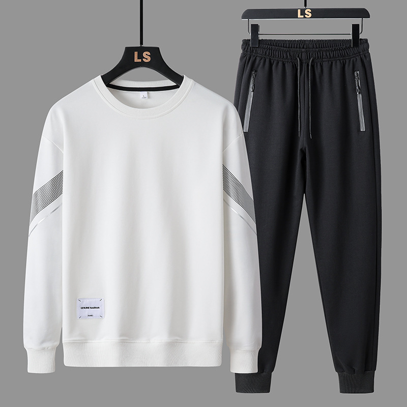 Men's Casual 2-Piece Sportswea - Mens Fashion Streetwear 评论和价格