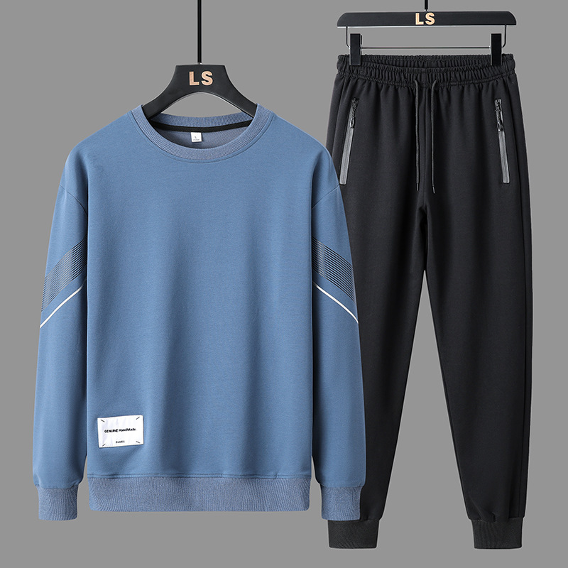 Men's Casual 2-Piece Sportswea - Mens Fashion Streetwear 评论和价格
