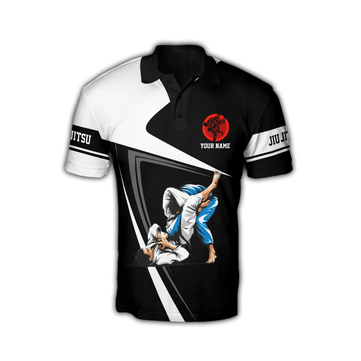 Customized Name Jiu Jitsu 3D A - Men'S Fashion Names 评论和价格