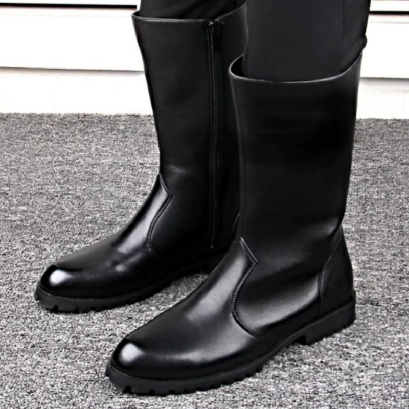 Fashion Men's women Genuine Le - Mens Fashion Combat Boots 评论和价格
