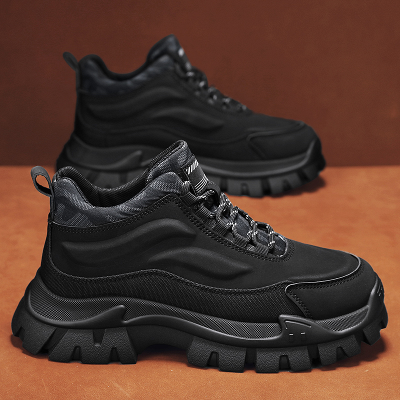 Men's Ankle Boots Fashion Comb - Mens Fashion Combat Boots 评论和价格