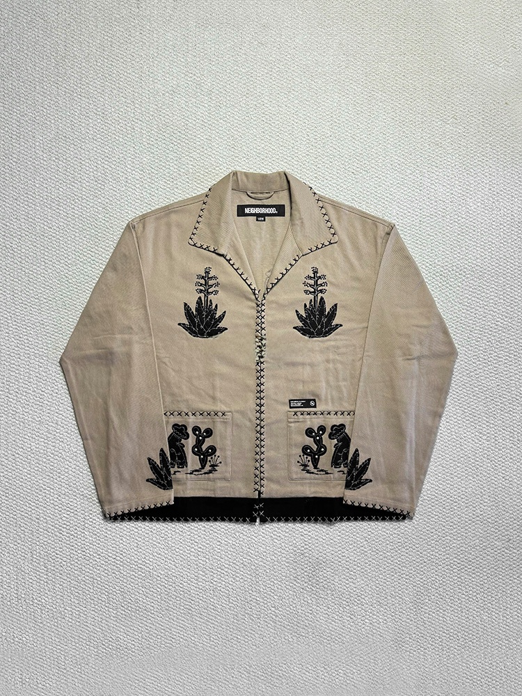 004 Brand Embroidered Felt Pat - Harrington Jacket 评论和价格