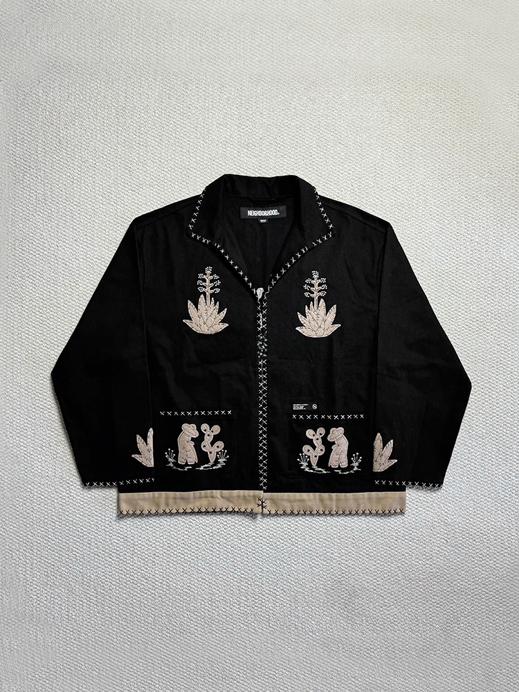 004 Brand Embroidered Felt Pat - Harrington Jacket 评论和价格