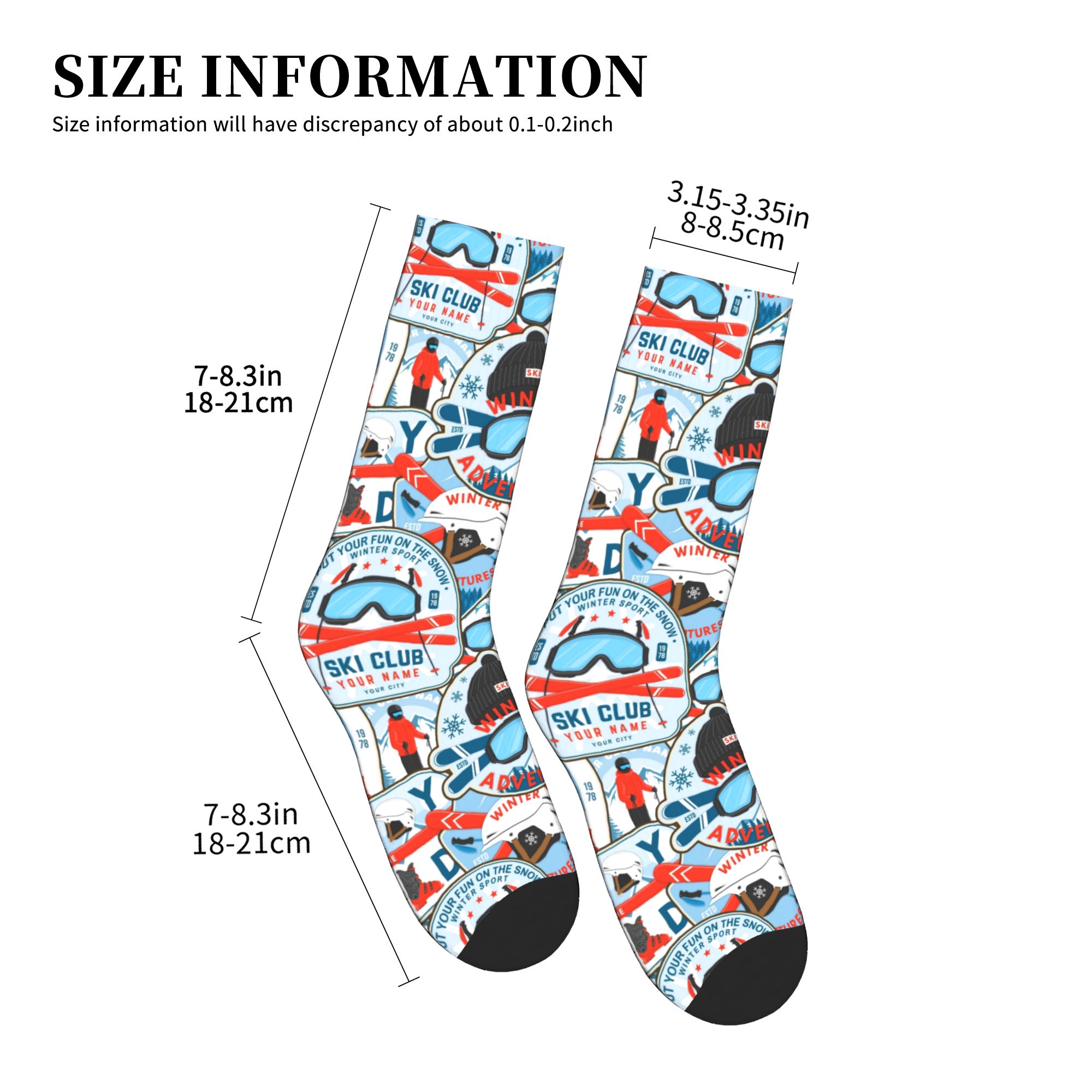 Vintage Red Blue Ski Club Seam - Men Fashion Vintage 评论和价格