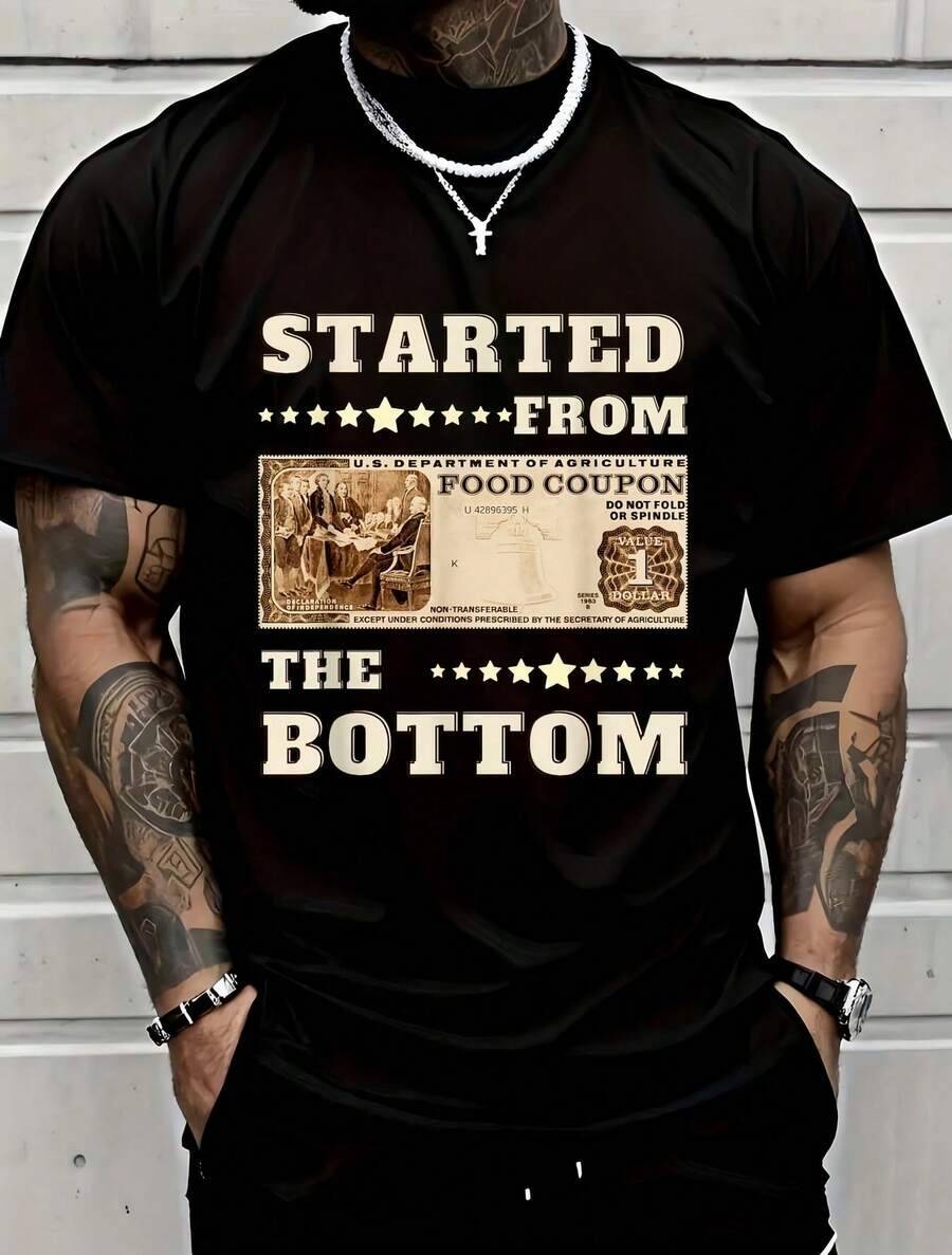 1Pc Man's Quote Coupon Print B - Men'S Fashion Quotes 评论和价格