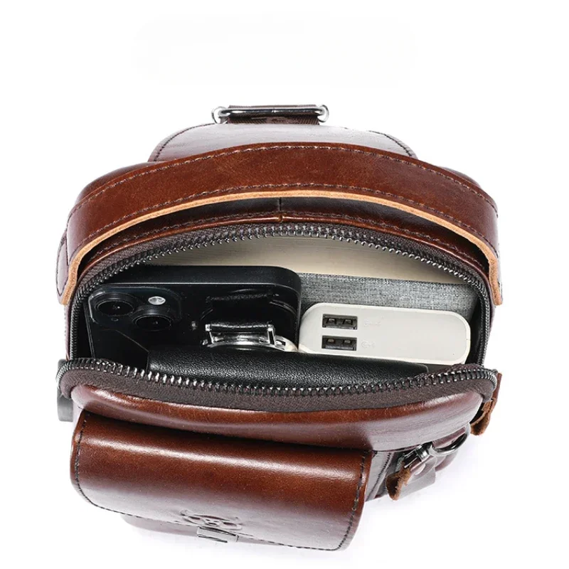2024 New Men's Bag 100% Cowhid - Mens Fashion Blog 评论和价格