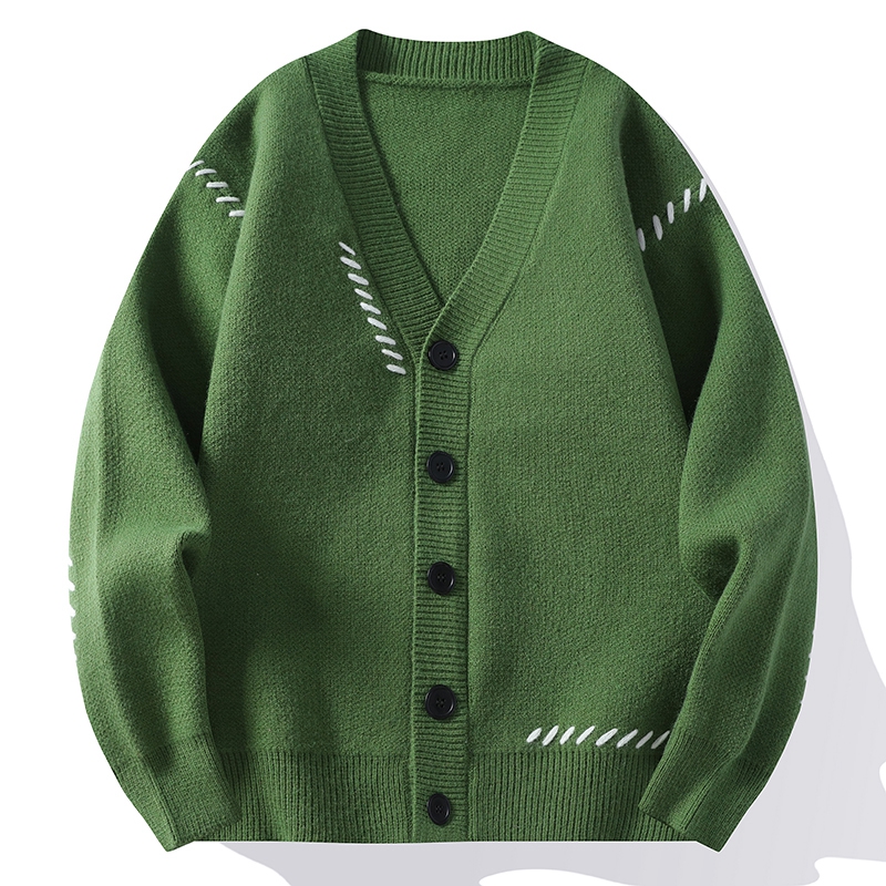 2024 Autumn/Winter New Men's C - Men'S Fashion V Neck Sweater 评论和价格