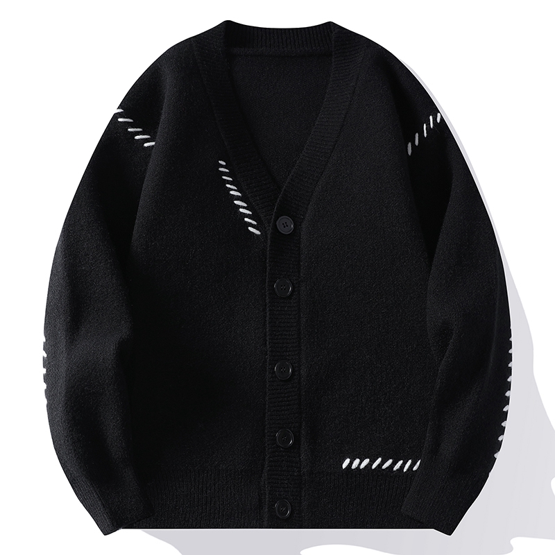 2024 Autumn/Winter New Men's C - Men'S Fashion V Neck Sweater 评论和价格