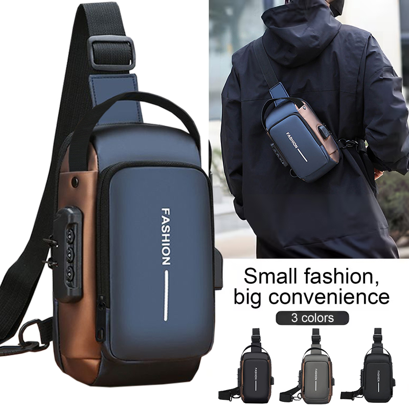 Casual Waterproof Anti-theft S - Mens Fashion Blog 评论和价格