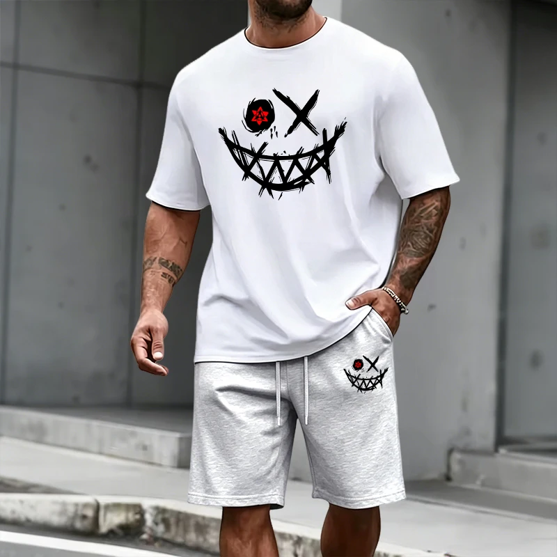 2026 Summer Men's Set T-shirt& - Mens Fashion Streetwear 评论和价格