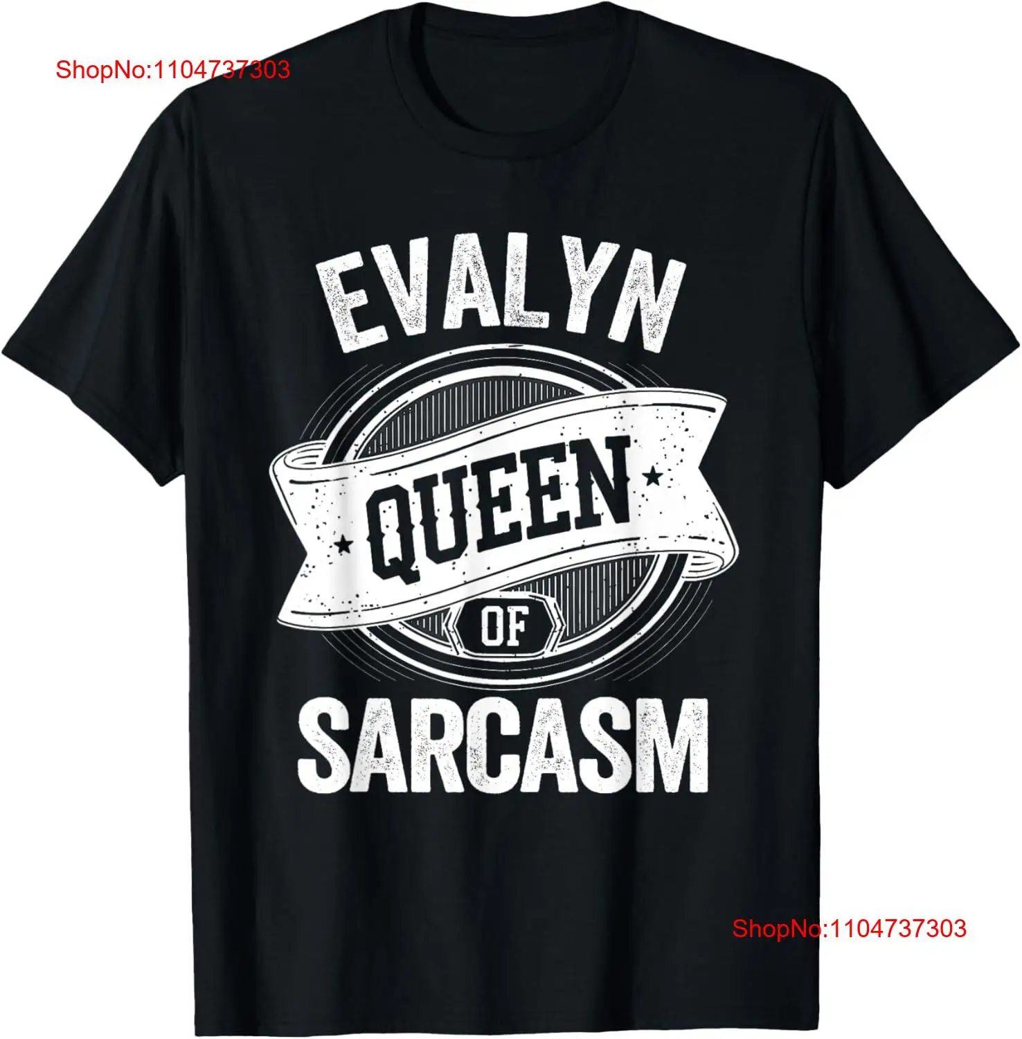 EVALYN Cute Queen Of Sarcasm N - Men'S Fashion Names 评论和价格