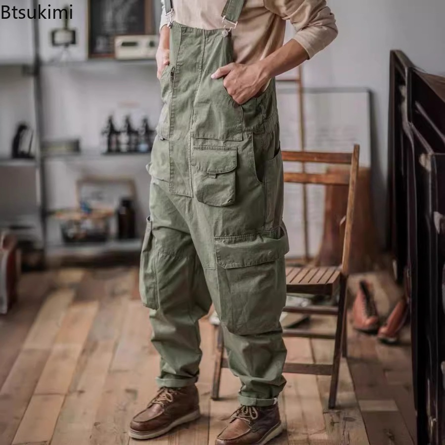 2026 Men's Retro Cotton Relaxe - Men'S Fashion Overalls 评论和价格