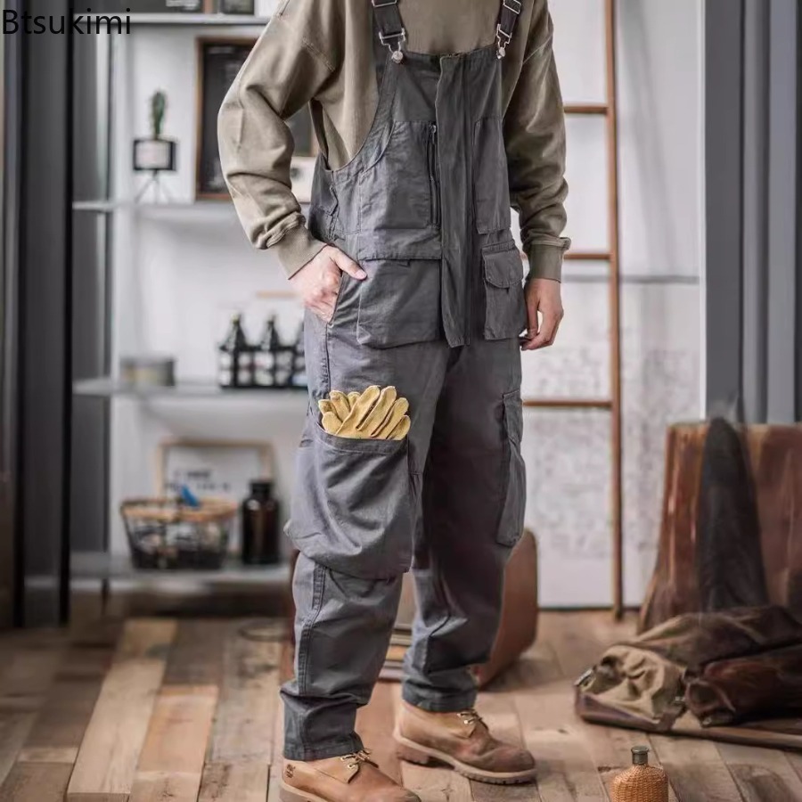 2026 Men's Retro Cotton Relaxe - Men'S Fashion Overalls 评论和价格