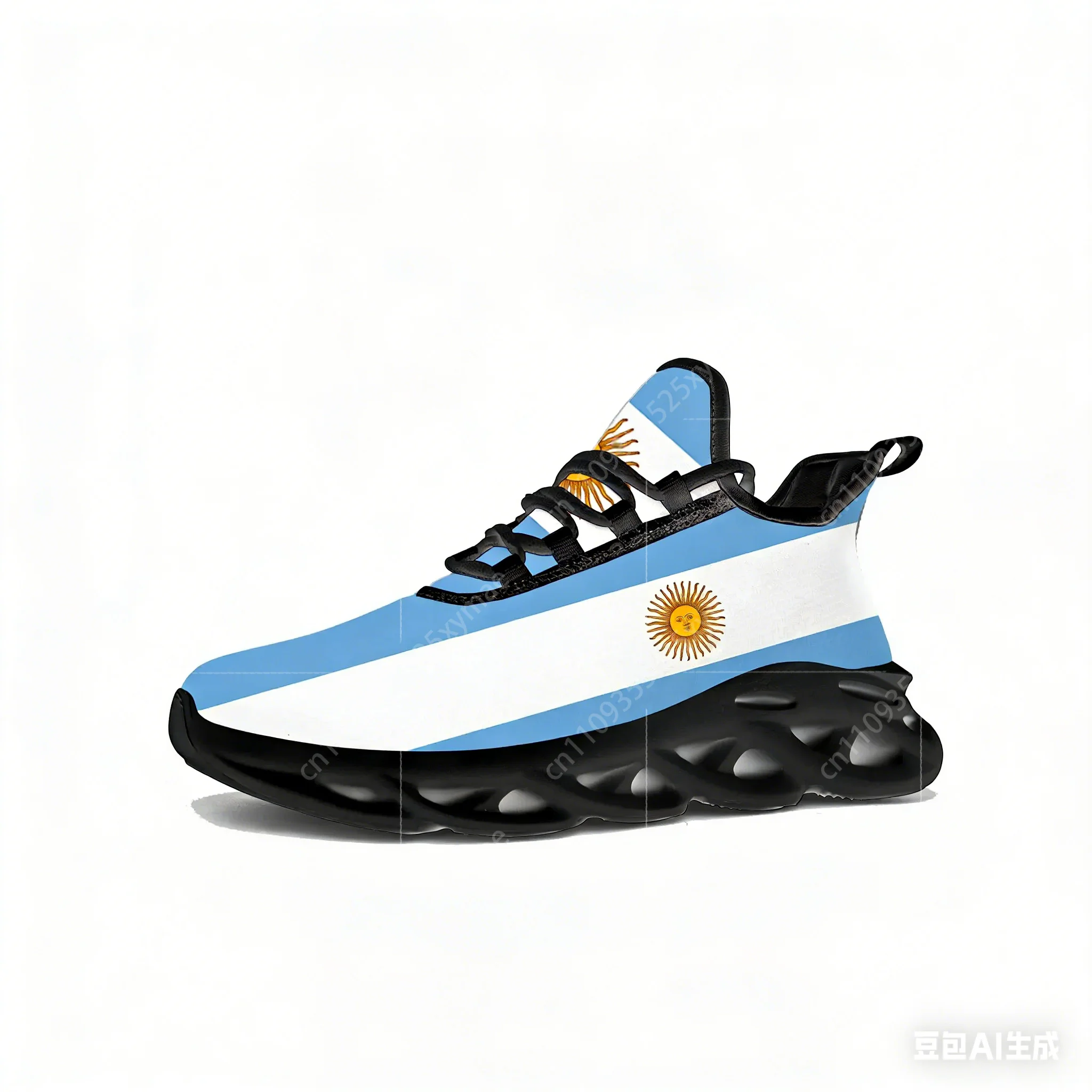 Argentine Flag Flats Sneakers  - Men'S Fashion Running Shoes 评论和价格