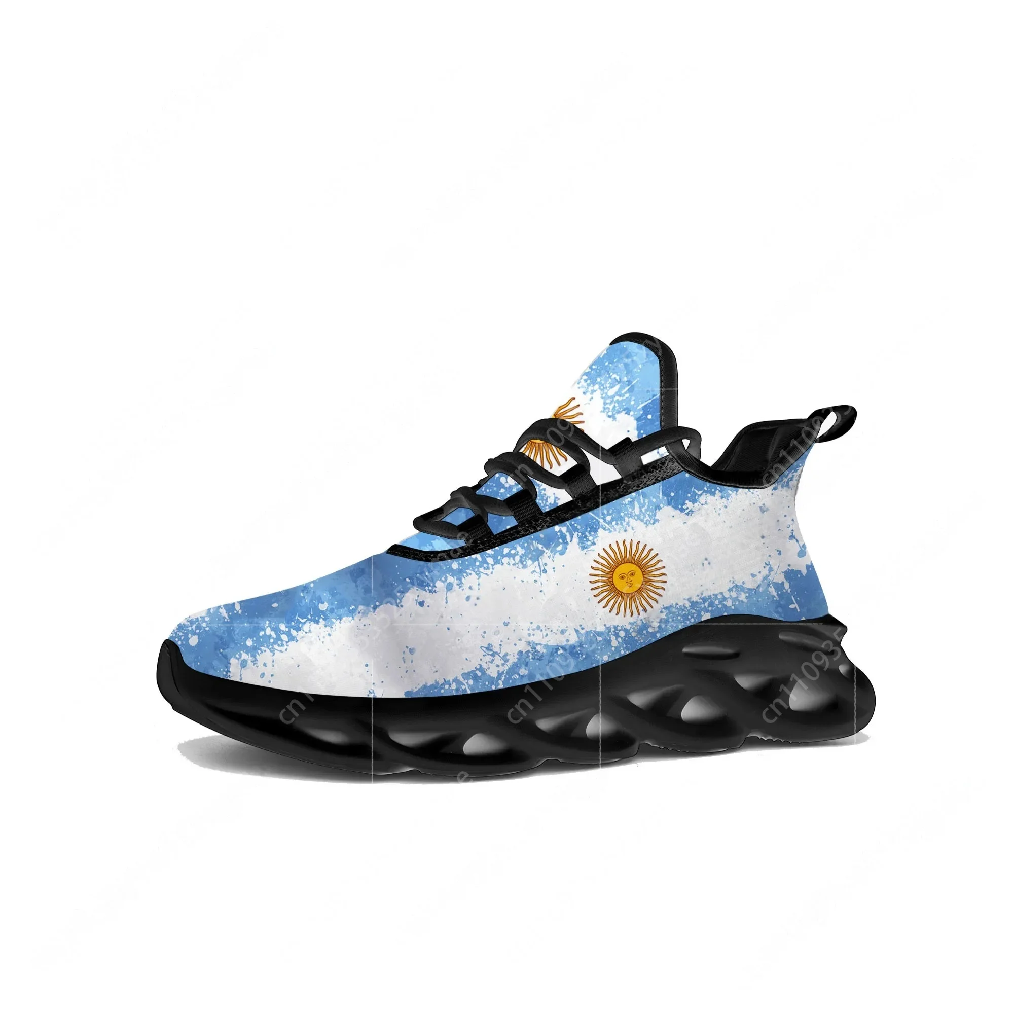 Argentine Flag Flats Sneakers  - Men'S Fashion Running Shoes 评论和价格