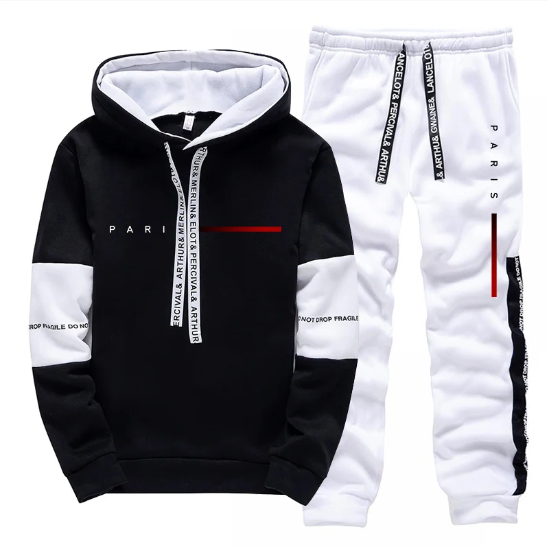 Paris Fashion Hoodie Streetwea - Mens Fashion Streetwear 评论和价格