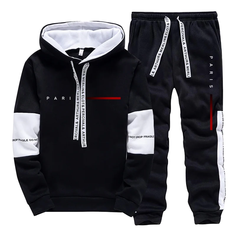 Paris Fashion Hoodie Streetwea - Mens Fashion Streetwear 评论和价格