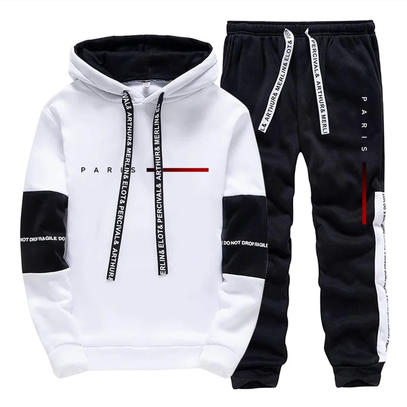 Paris Fashion Hoodie Streetwea - Mens Fashion Streetwear 评论和价格