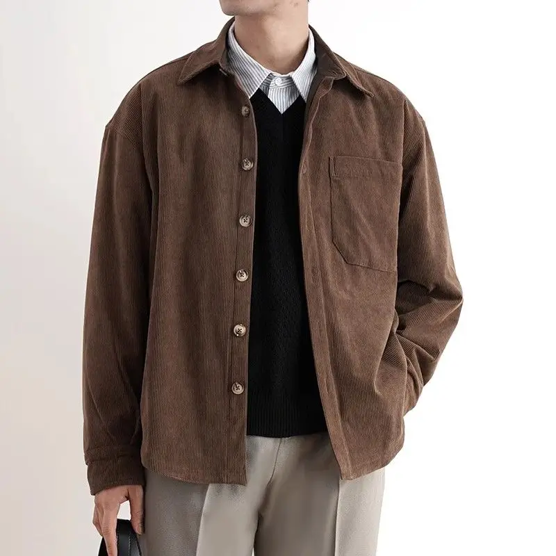 2024 Early Autumn Simple Black - Men'S Fashion V Neck Sweater 评论和价格