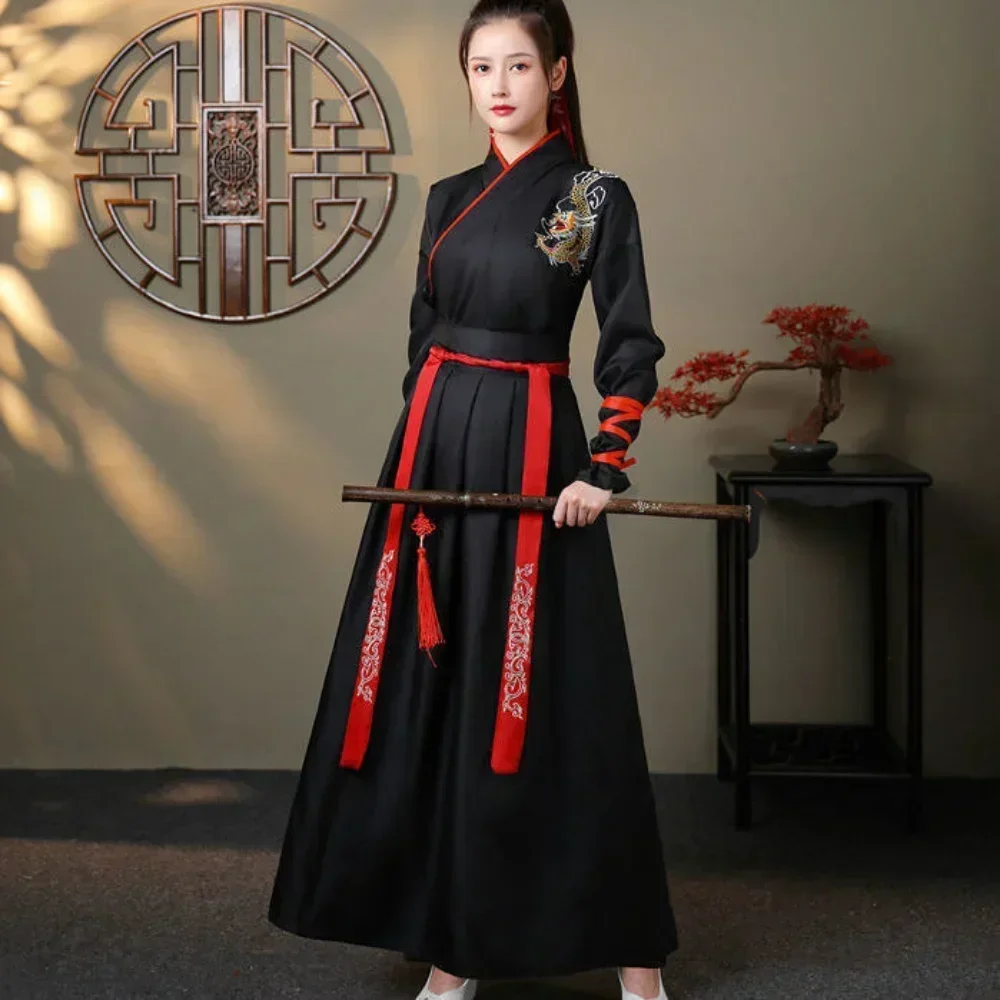 Modern Hanfu Women Top Skirt 2 - Men Fashion Vintage 评论和价格