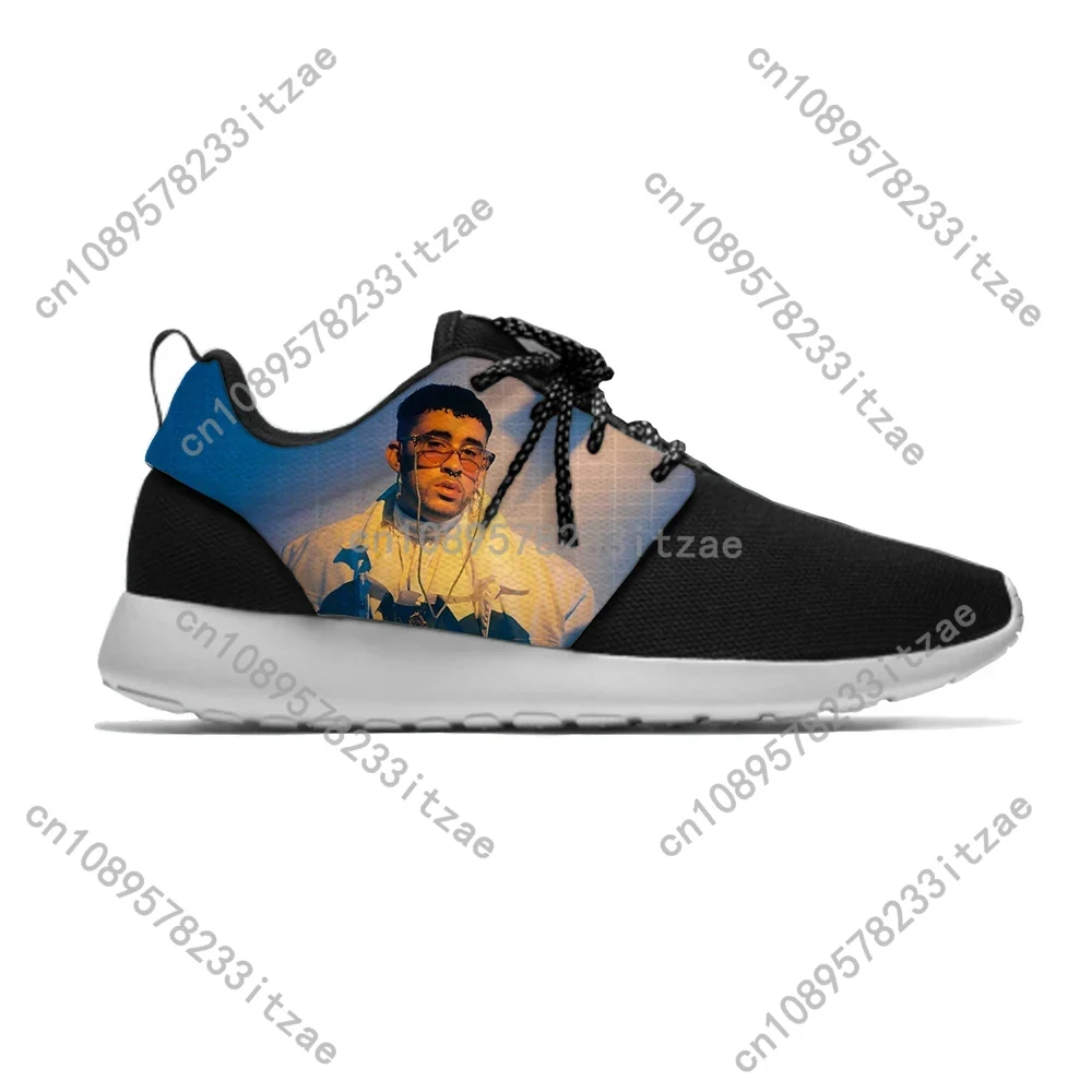Bad Bunny Hip Hop Rapper Rap M - Men'S Fashion Running Shoes 评论和价格
