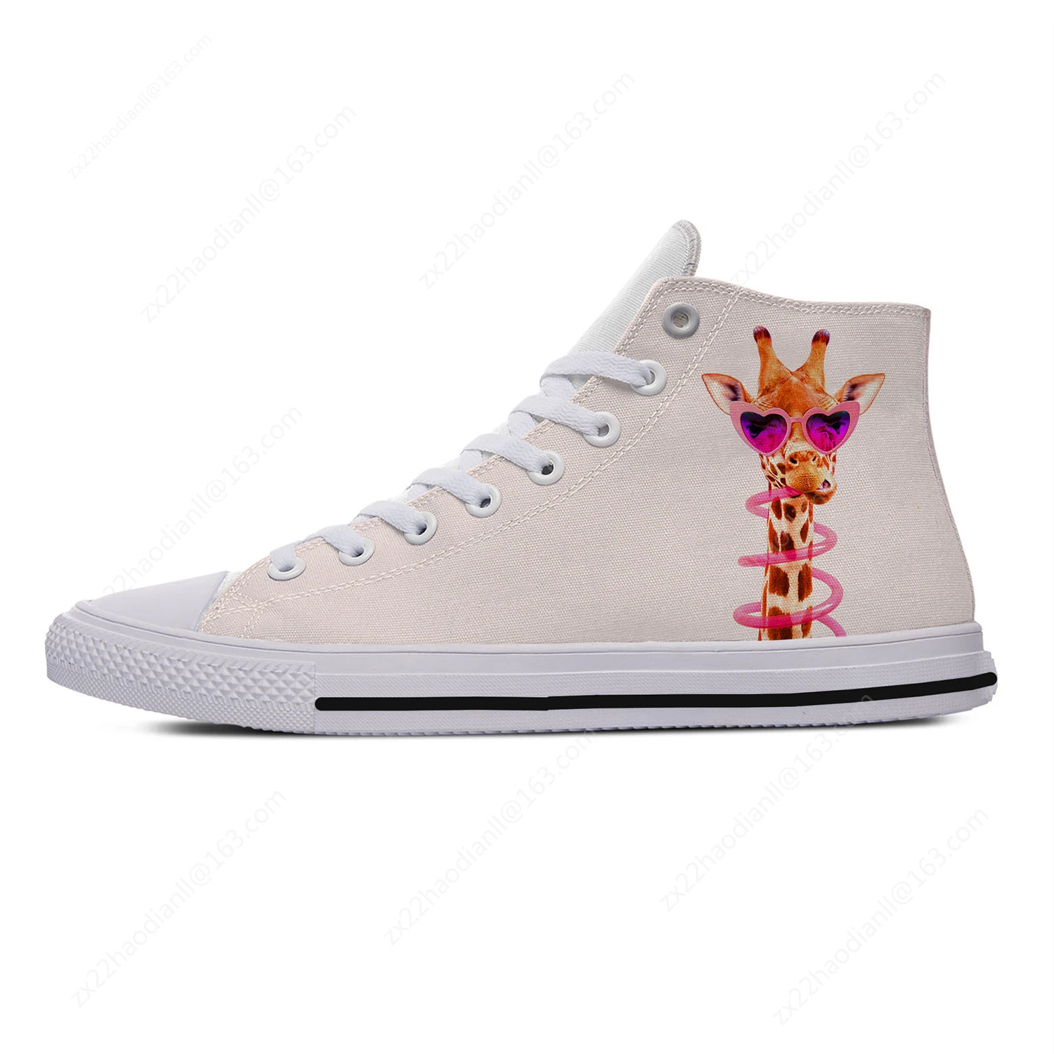 Giraffe Animal High Top Sneake - Men'S Fashion Running Shoes 评论和价格