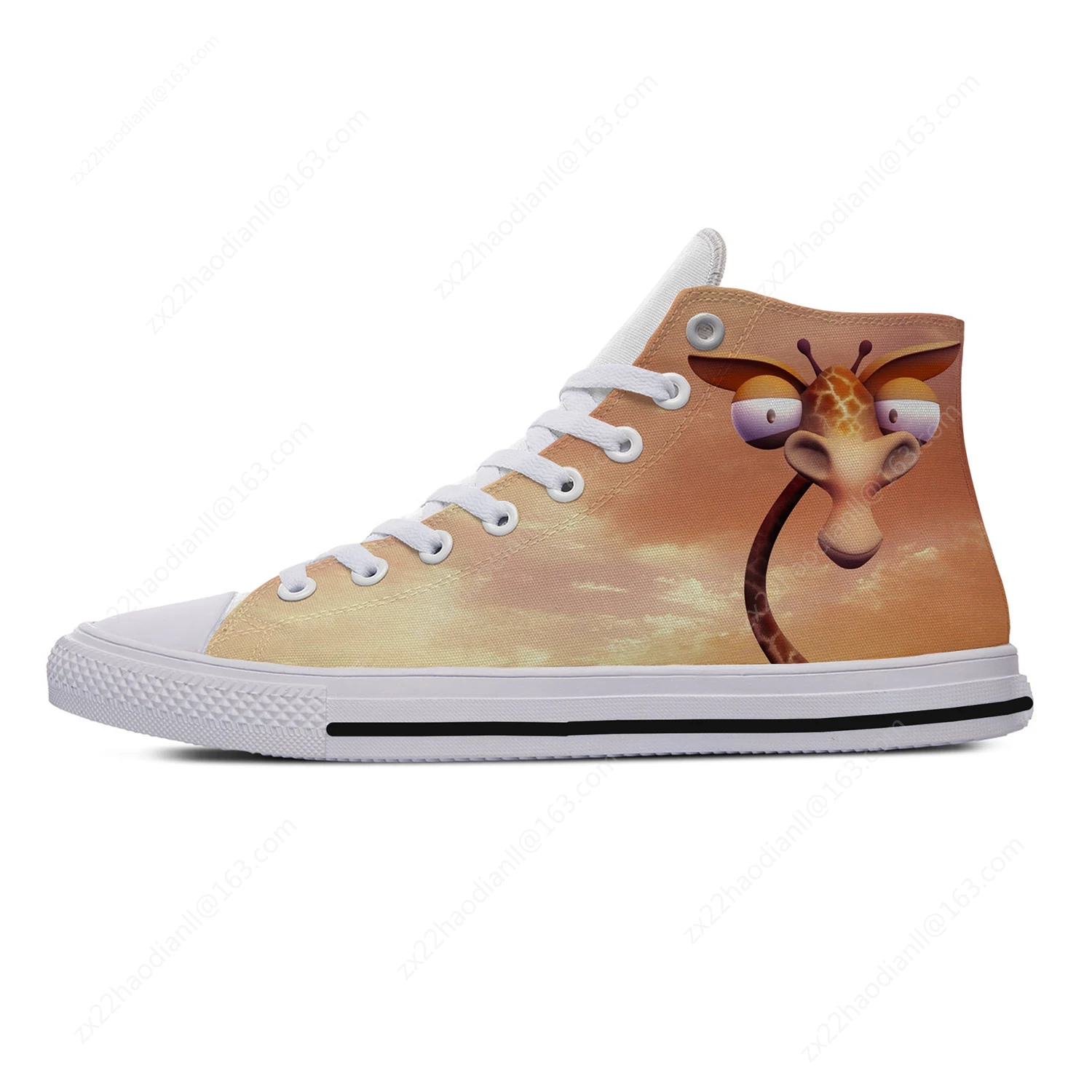 Giraffe Animal High Top Sneake - Men'S Fashion Running Shoes 评论和价格