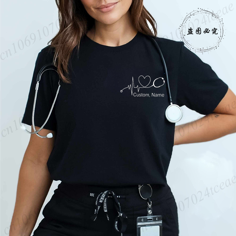 Custom Name Nurse Shirt Stetho - Men'S Fashion Names 评论和价格