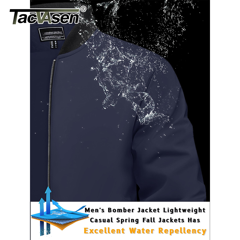TACVASEN Men's Varsity Jacket  - Varsity Jacket Letterman 评论和价格