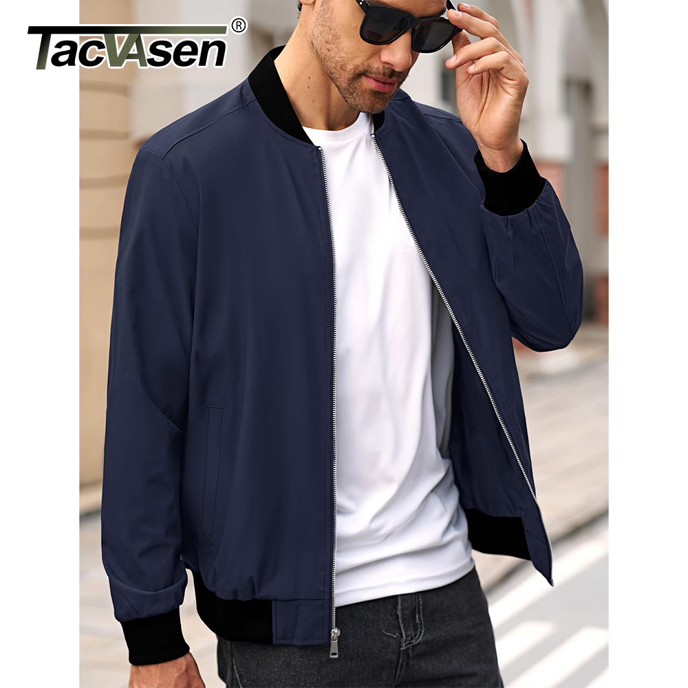 TACVASEN Men's Varsity Jacket  - Varsity Jacket Letterman 评论和价格