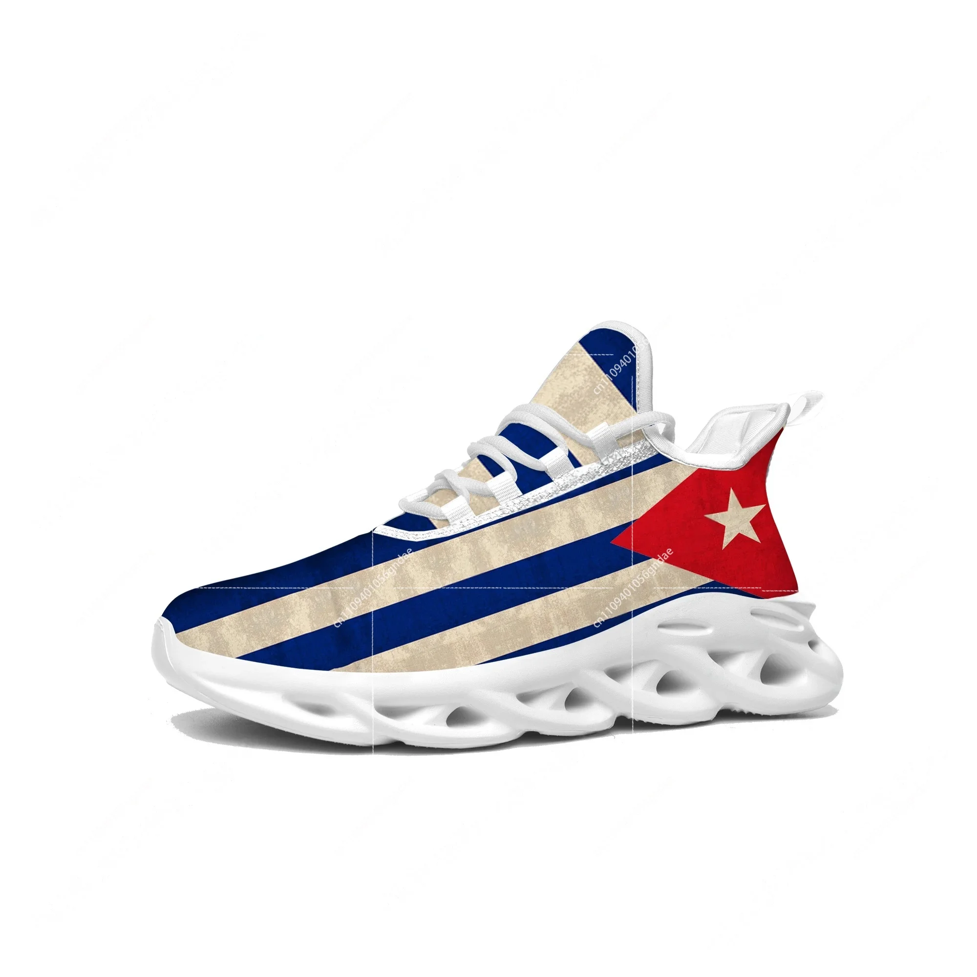 Cuban Flag Flats Sneakers Mens - Men'S Fashion Running Shoes 评论和价格