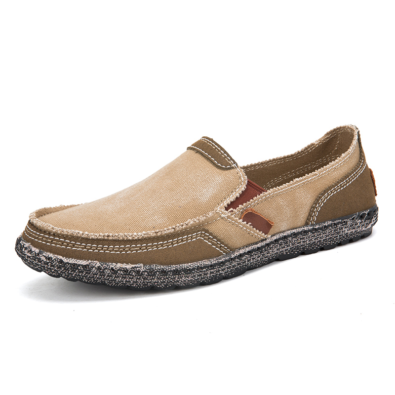 Fashion Breathable Canvas Shoe - Men Fashion Vintage 评论和价格