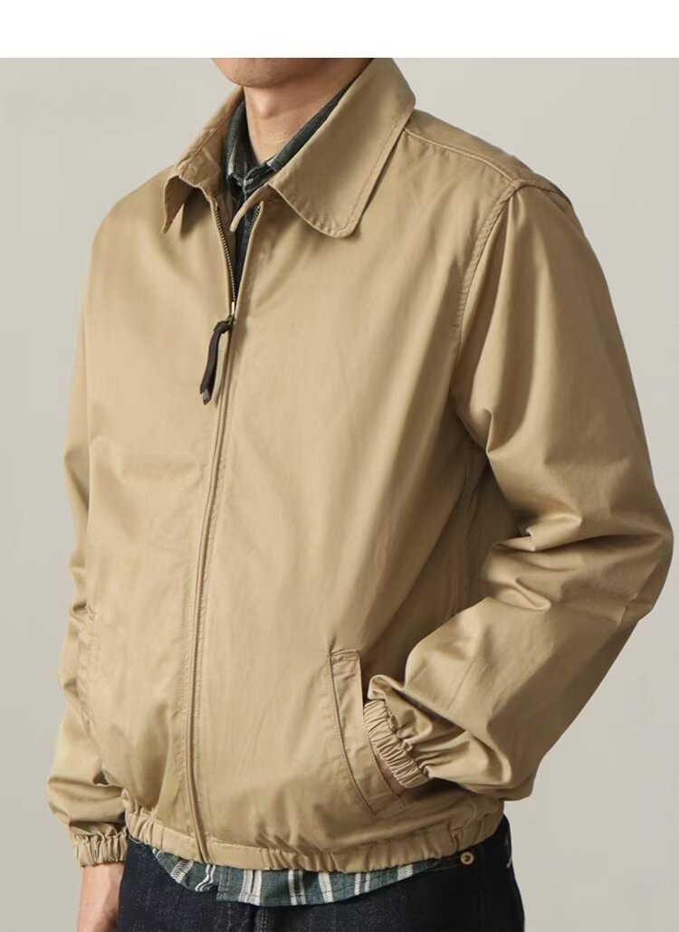 Literary Temperament Trend Men - Harrington Jacket 评论和价格