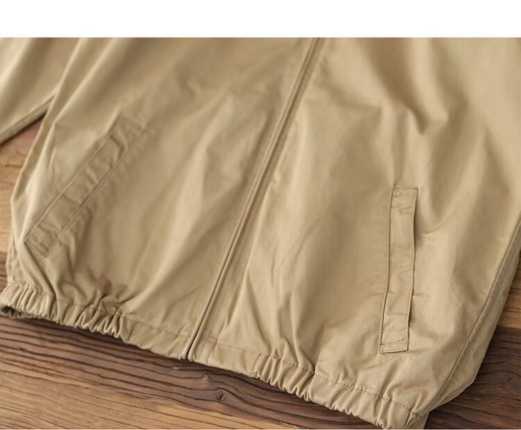 Literary Temperament Trend Men - Harrington Jacket 评论和价格