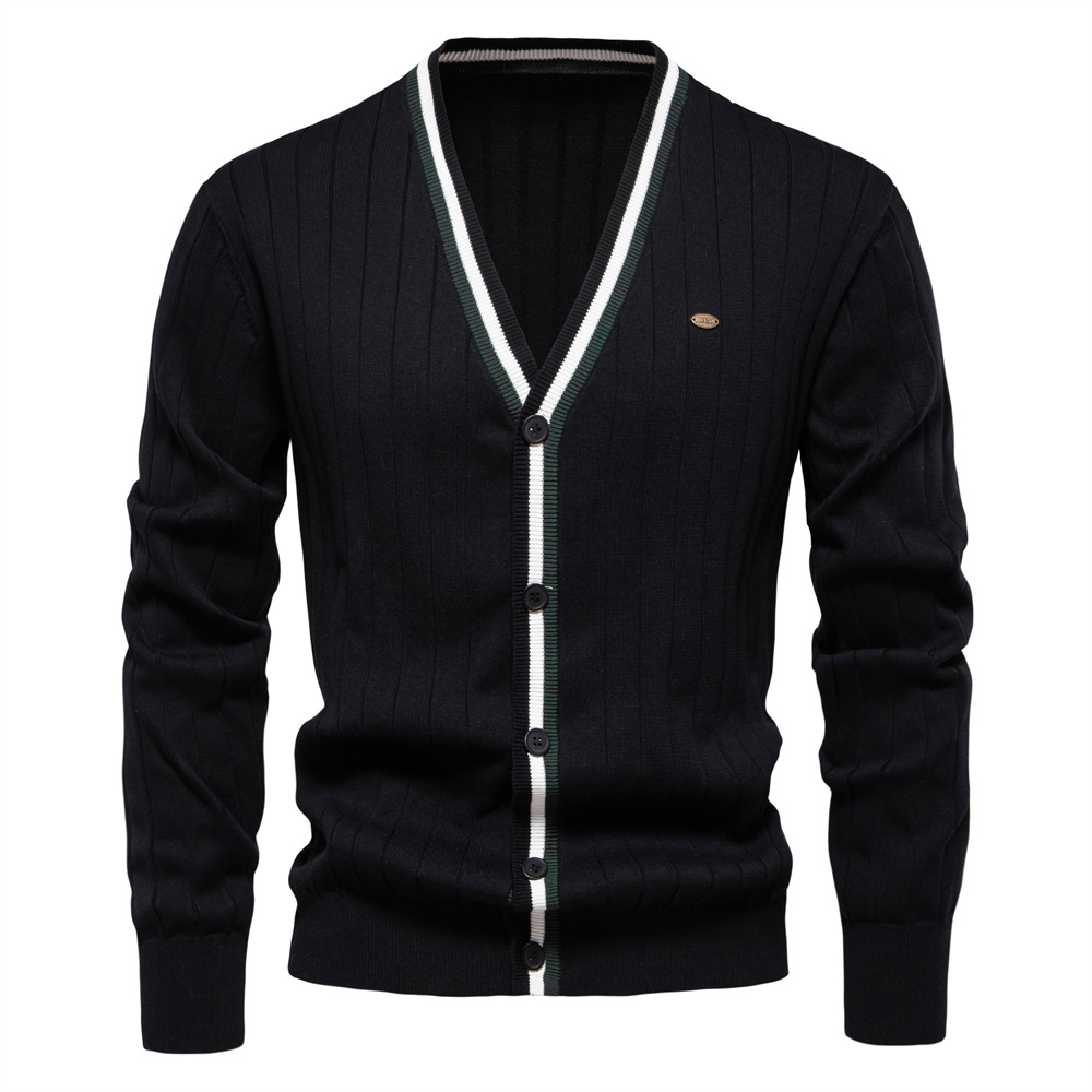 2026 New Fashion Autumn Winter - Men'S Fashion V Neck Sweater 评论和价格